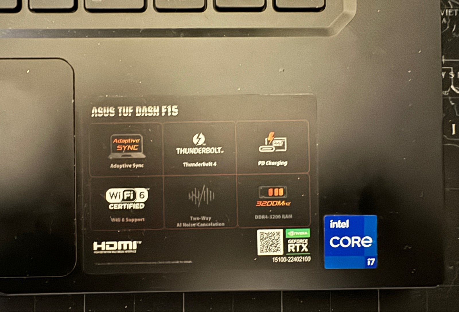 Asus FX516P, 3,3 GHz, 16 GB ram