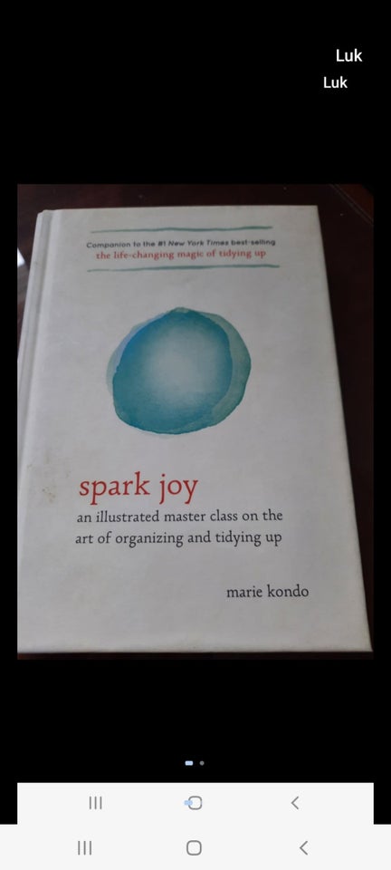 The Life-Changing magic of tidying, Marie Kondo, emne:
