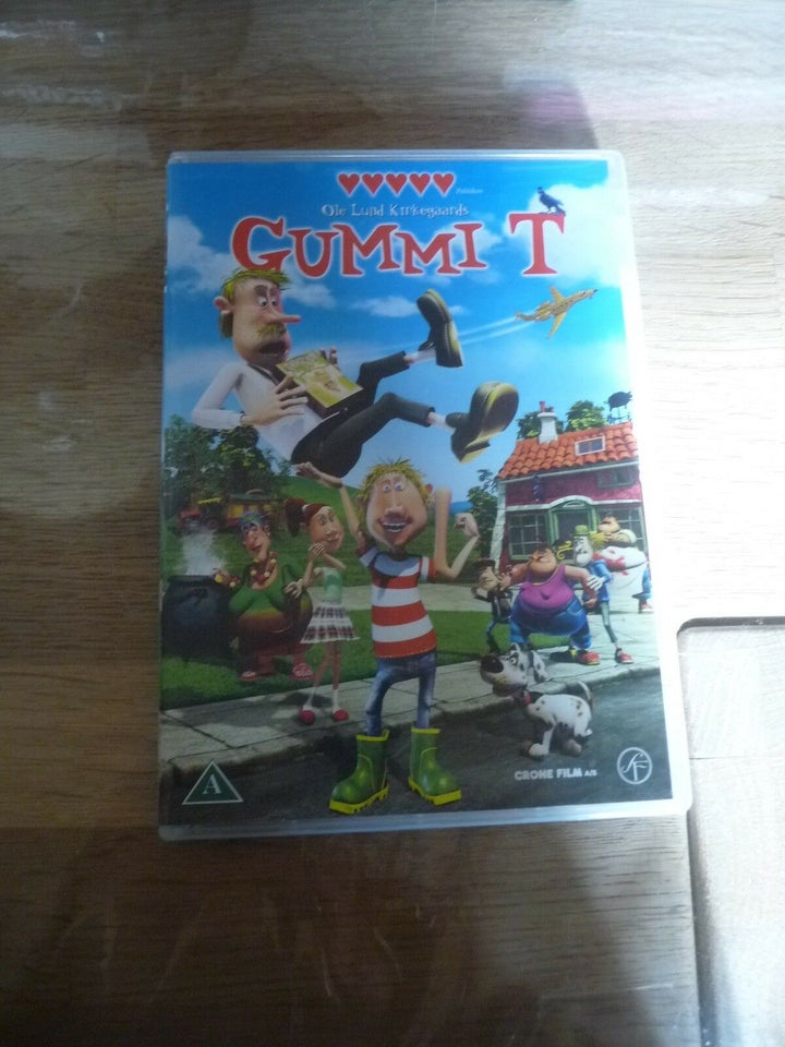 Gummi T, DVD, tegnefilm