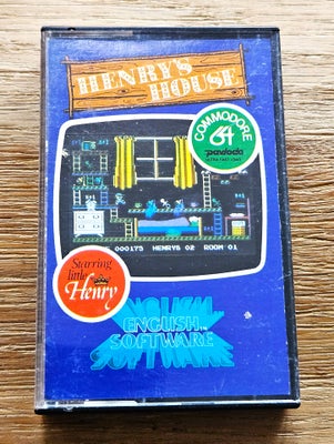 Henry's House, Commodore 64 & C128, 


English Software, 1984:


"Henry's House"

(Starring Little H