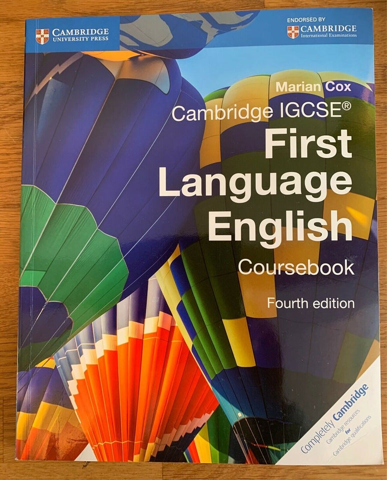 First Language English - coursebook, Marian Cox, emne: