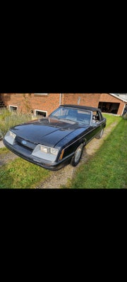 Ford Mustang, 5,0 GT Cabriolet aut., Benzin, aut. 1986, 2-dørs, servostyring, 2 Stk Ford Mustang Cab