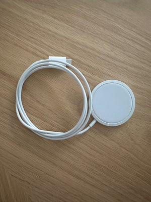 Oplader, t. iPhone, Apple MagSafe Trådløs Oplader (Hvid), Perfekt, Sælger denne Apple MagSafe Oplade