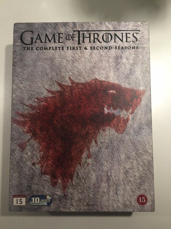 Game of Thrones sæson 1&2, DVD, action