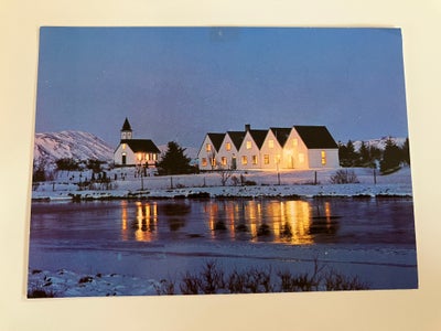Postkort, Island, Brugt postkort (uden frimærke) fra Island - 1980'erne.

Prisen er plus evt. forsen