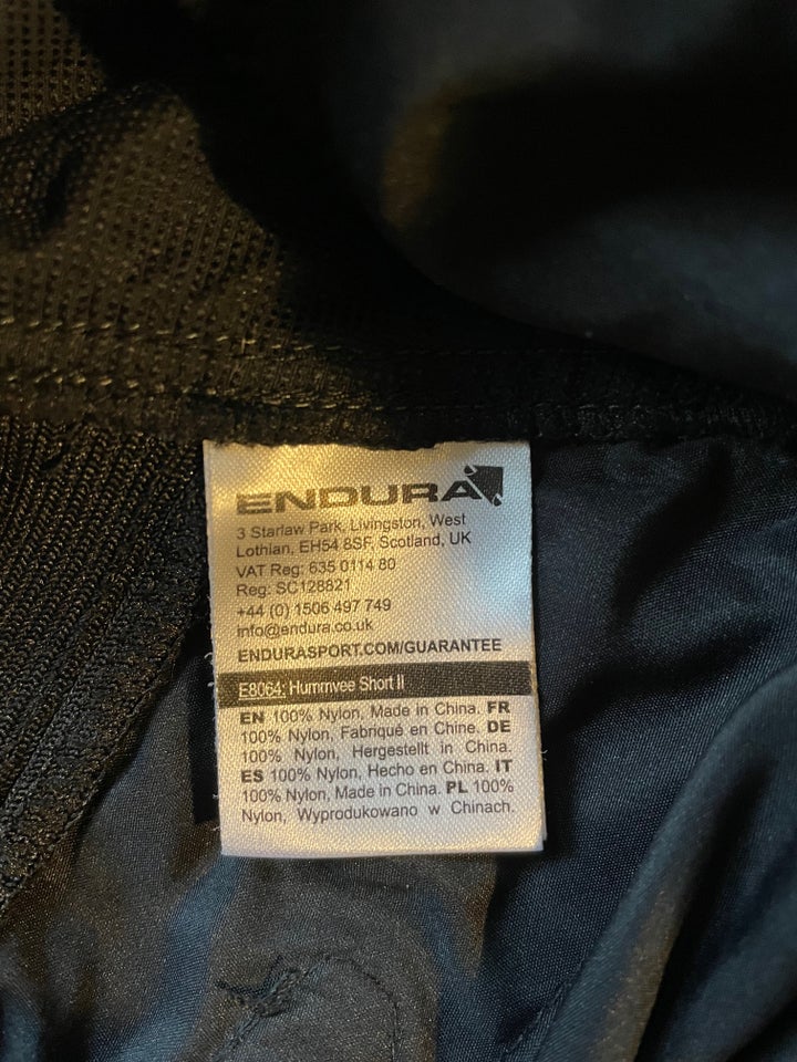 Cykeltøj, MTB shorts, Endura