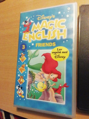 Tegnefilm, Magic English 3, instruktør Disney, Friends
Lær engelsk med alle vennerne fra Disney
Skri
