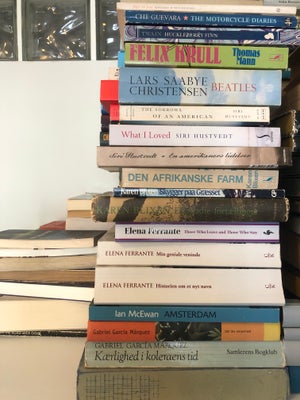 Skønlitterære klassikere, Thomas Mann, Karen Blixen, Gabriel García Márquez, genre: roman, Kun 25 kr