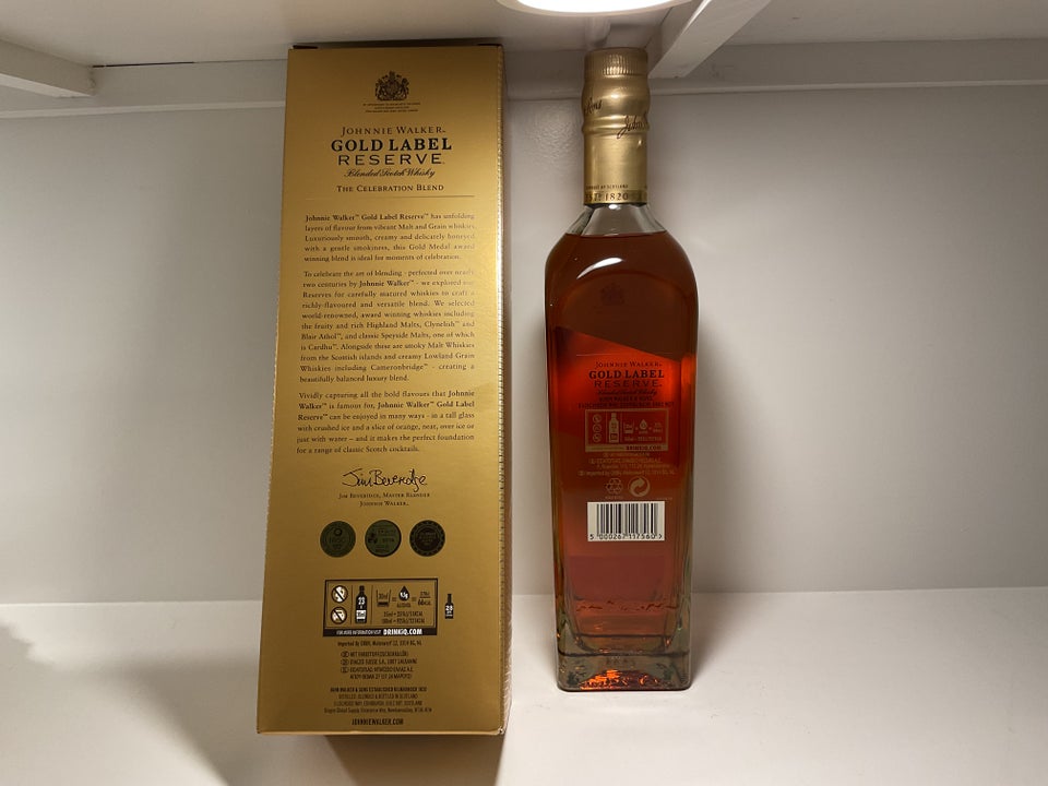 Vin og spiritus, Johnnie Walker Gold label reserve