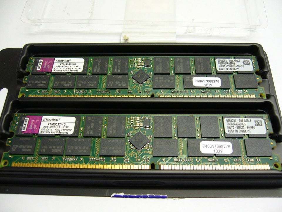 Kingston, 2x2GB, DDR SDRAM