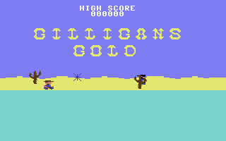 Gilligan's Gold, Commodore 64 & C128, 


Ocean, 1984:


"Gilligan's Gold"


Fedt arcade/platformer/a
