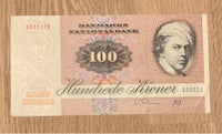 Danmark, sedler, 100 kr