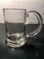 Ølkrus 1800 tallet, Mundblæst klart glas
