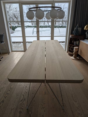 Spisebord, Eg - sæbe, Naver GM3300 Plank de Luxe, b: 100 l: 270, Naver GM3300 Plank de Luxe Spisebor