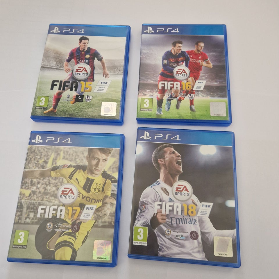 FIFA 15-16-17-18, PS4, sport