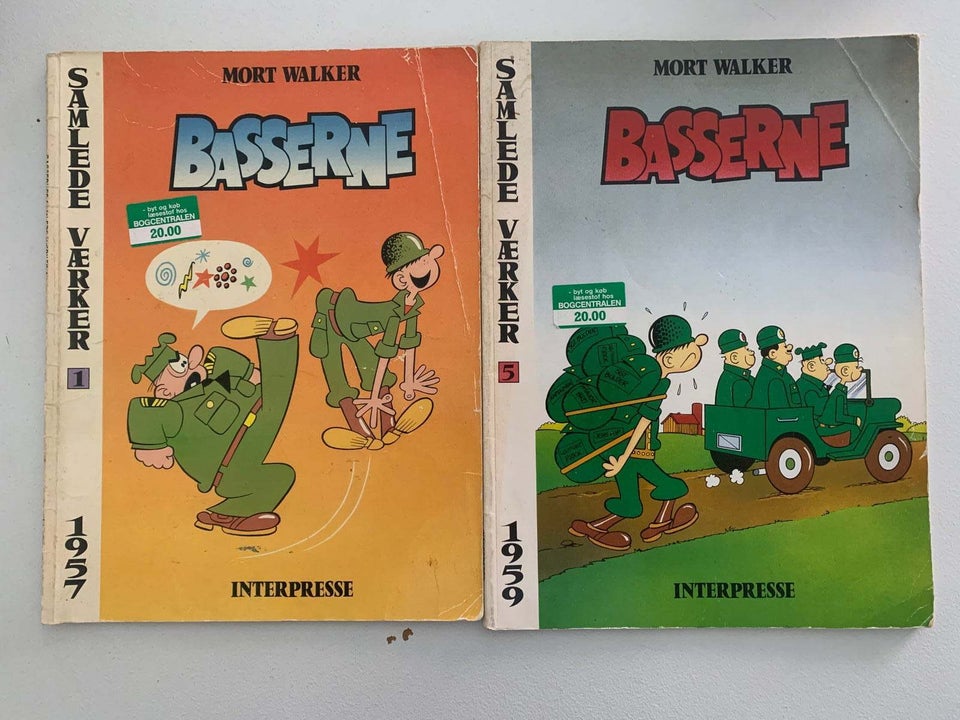 Tegneserier, Basserne, Samlede Værker Nr. 1