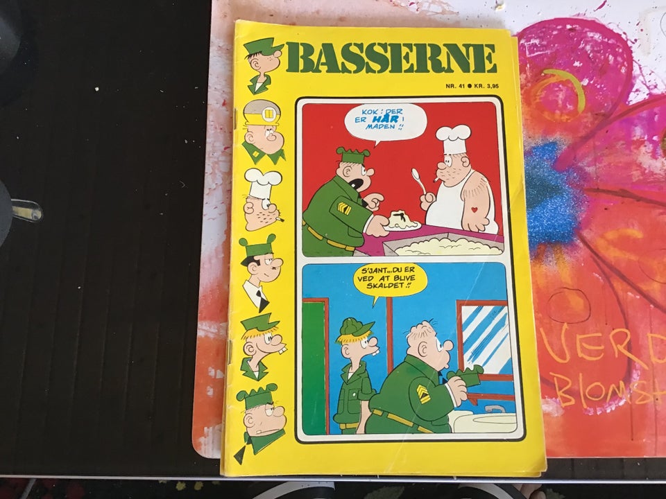 Basserne nr 11-36-37-41-49, Tegneserie