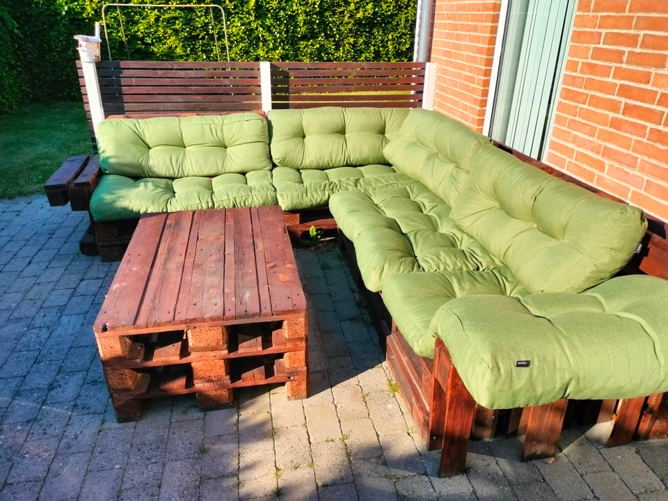 Havesofa, Palle sofa inkl hynder og bord