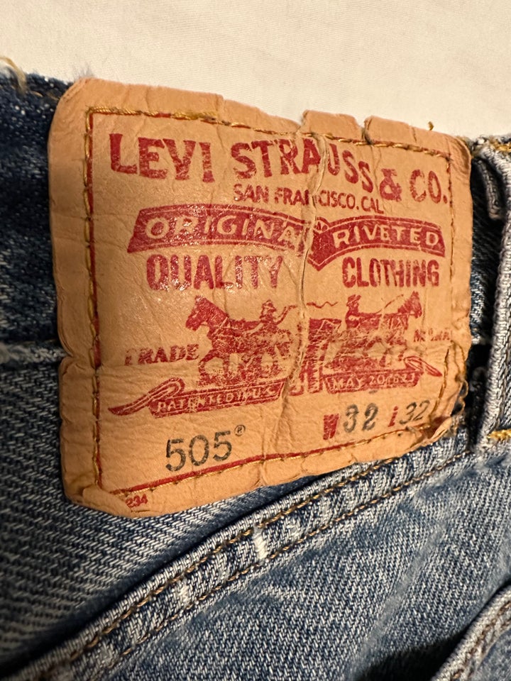 Jeans, Levis 505 str. 32/72 cm i ben, str. 32