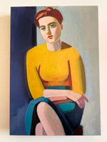 Puslespil: Portræt af Hanne Wilhelm Hansen 1946, Maleri