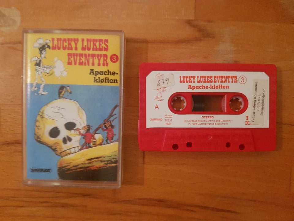 Bånd, hørespil, Lucky Luke - Apachekløften