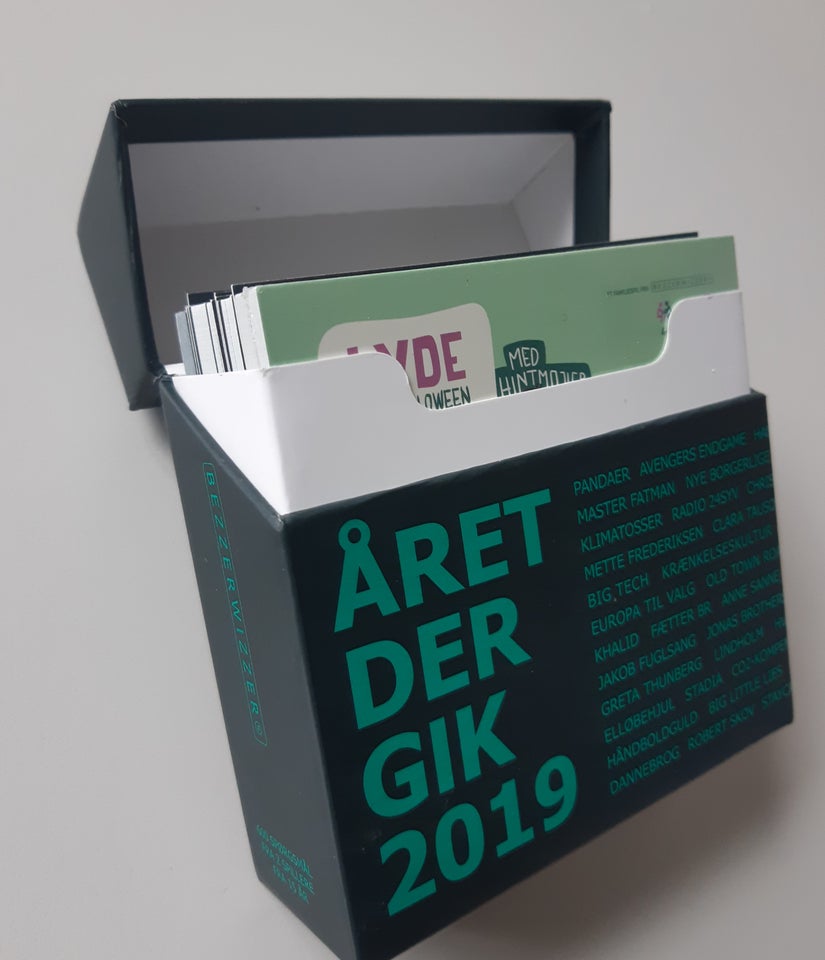 ÅRET DER GIK 2019, quizspil