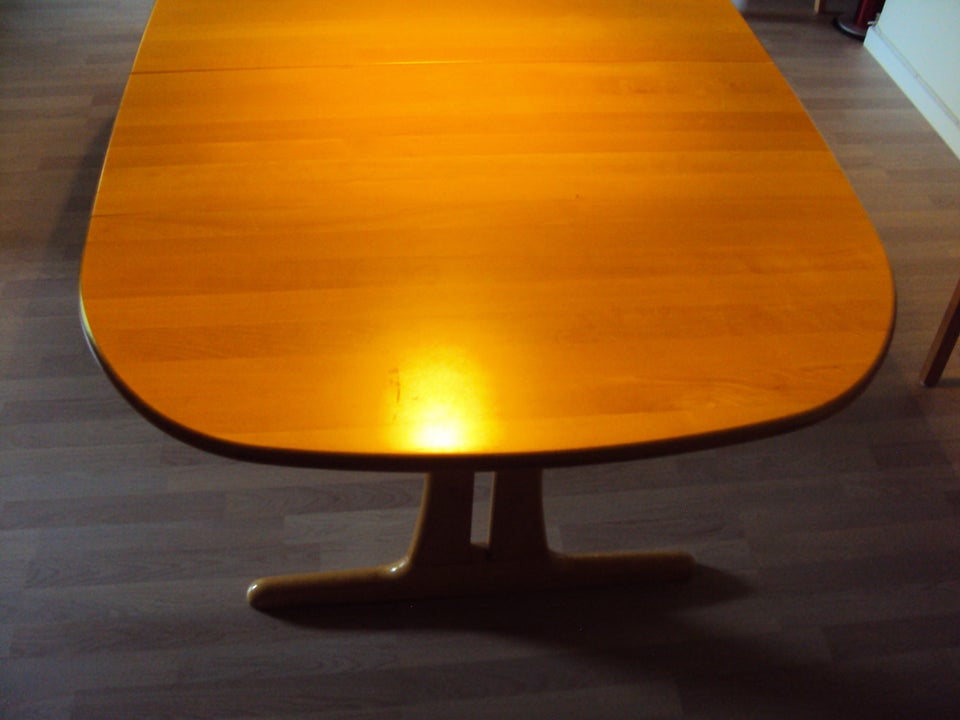 Spisebord, Masiv bøg, b: 105 l: 160