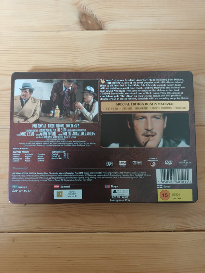 The Sting, DVD, komedie