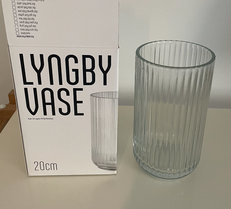 Glas, Vase, Lyngby