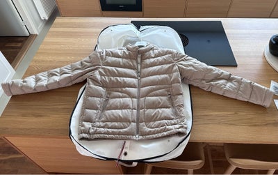 Dynejakke, str. XL, Moncler Acorus short Down Jacket str. 5, Super lækker cashmere jakke fra Moncler