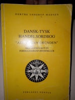 Dansk tysk handelsordbog, Dorthe Unnerup-Madsen, år 1998