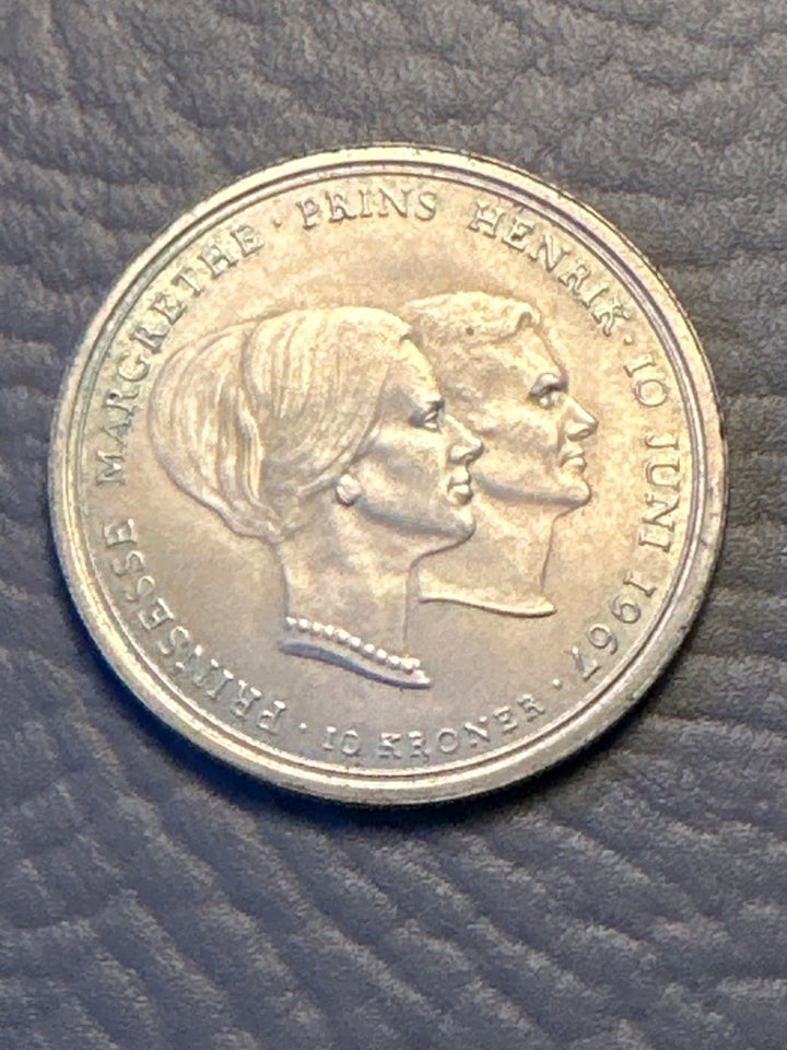 Danmark, mønter, 10 kroner