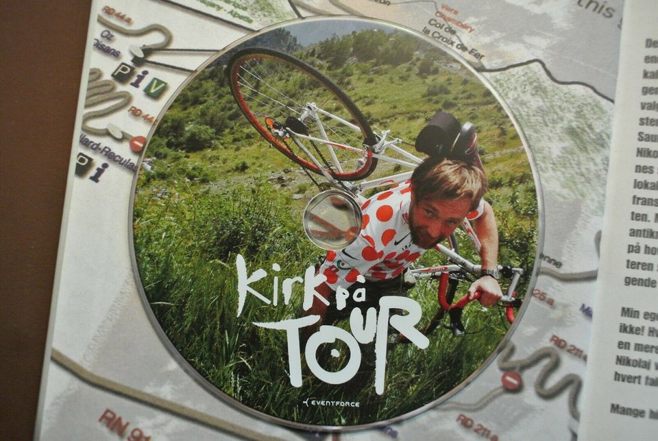 kirk på tour. opskrifter og dvd, af nikolaj kirk, emne: mad og