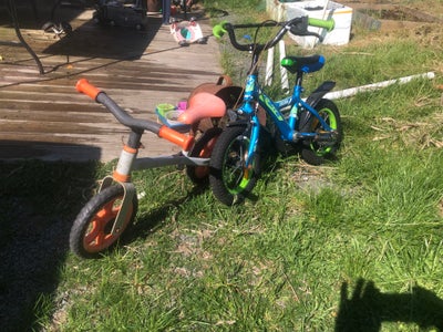 Unisex børnecykel, classic cykel, X-zite, Gå cykel og cykel som foto, der medfølger dog støttehjul t