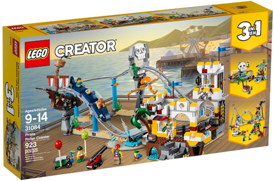 Lego Creator, Pirate Rollercoaster 31084, LEGO Creator 3in1: Pirate Rollercoaster nr. 31084. Helt ny