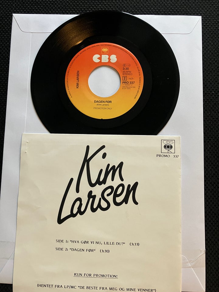 Single, Kim Larsen , Hva gør vi nu