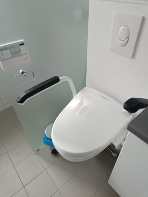 Toiletsæde, Carebidets, Helt nyt intelligent toiletsæde med indbygget varme i sædet, skyl og armlæn.