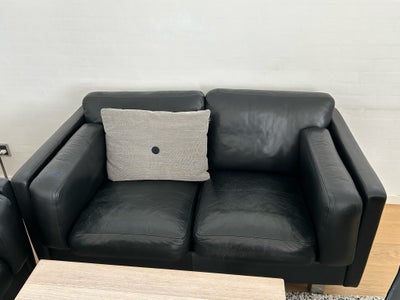 Sofa, læder, 2 pers. , Mogens Hansen, Fin ældre sofa i flot stand 