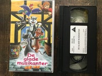 Børnefilm, De glade musikanter, instruktør VHS