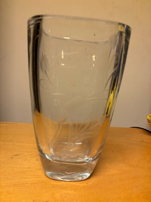 Glas, Glasvase, Orrefors, Orrefors vase ca 22 cm