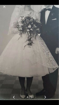 Vintage brudekjole fra 1950’erne