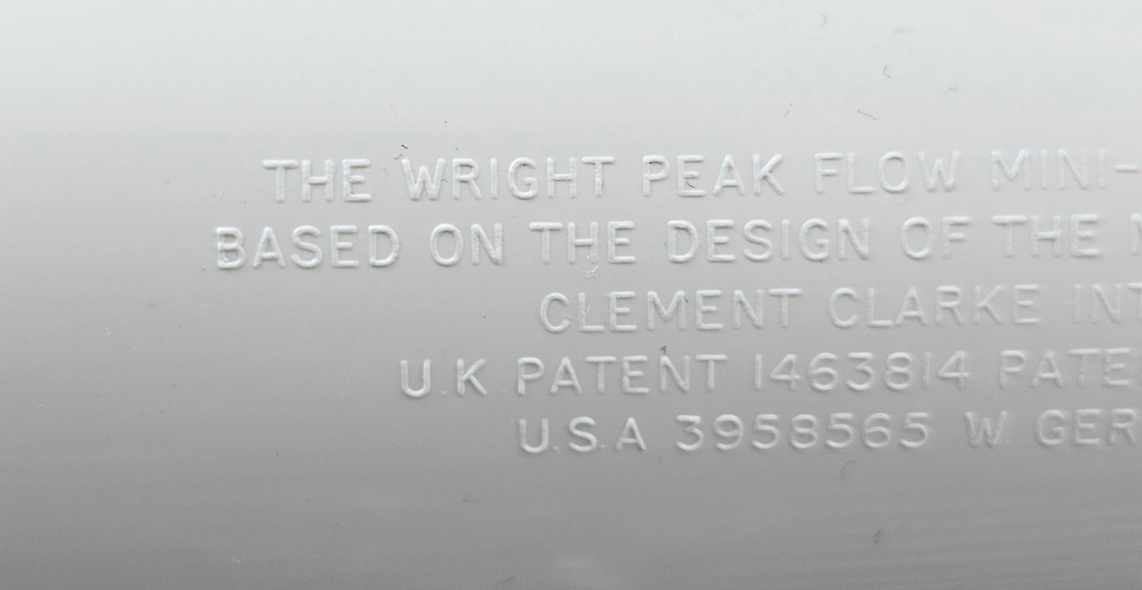 Peakflowmeter, Wright