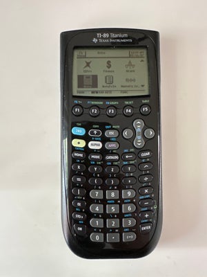 Texas Instruments TI-89, Lommeregner TI-89. Fungerer som den skal. 

Batterier medfølger. Det er skr