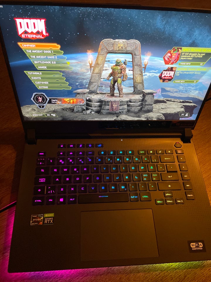 Asus G513QR, 3,2 GHz GHz, 16 GB GB ram