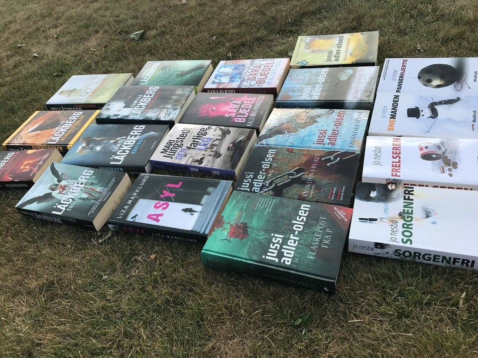 Div. krimi bøger til sommerferielæsningen! , Läckberg,