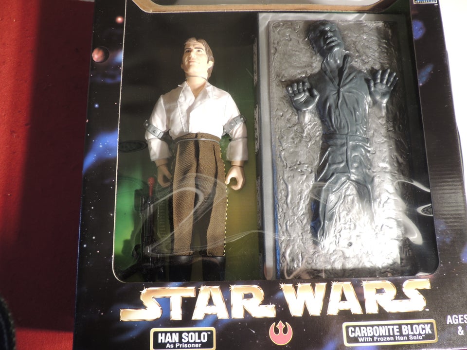 STAR WARS: 12" HAN SOLO MED CARBONITE BLOCK (1998)