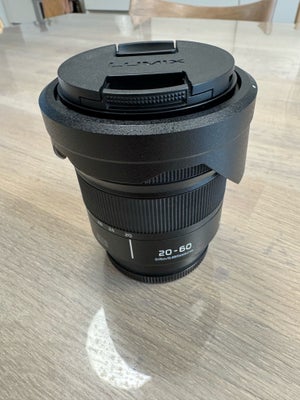 Objektiv, Panasonic, Perfekt, Kun objektivet sælges 

 1 objektiv: 20-60mm zoom.

Købt ved Scandinav