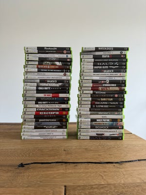 51 Xbox 360 Spil, Xbox 360, action, Sælger 51 Xbox 360 Spil:

-	Assassins Creed 2
-	Assassins Creed 