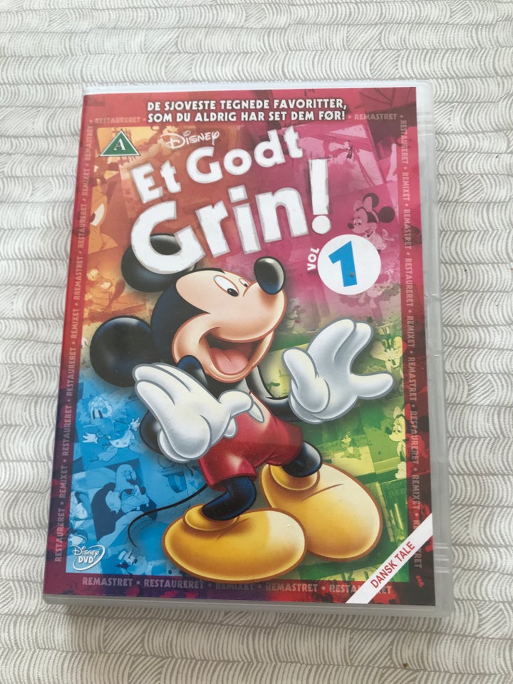 Et godt grin, instruktør Disney, DVD