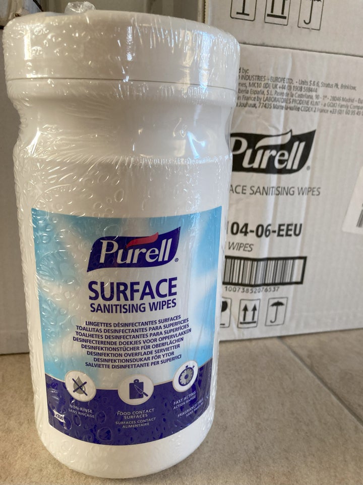 Desinfektionsservietter, Purell, 24x 200 stk.